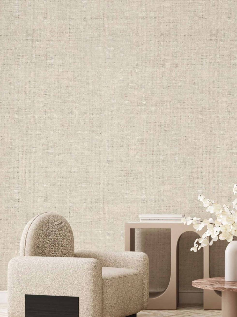 Papel Pintado Lino con Textura