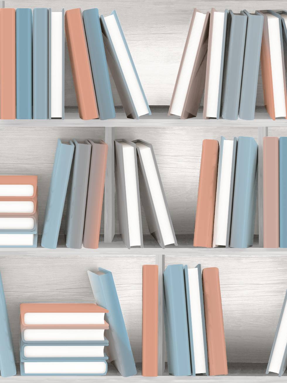 Papel Pintado Libreria Moderna