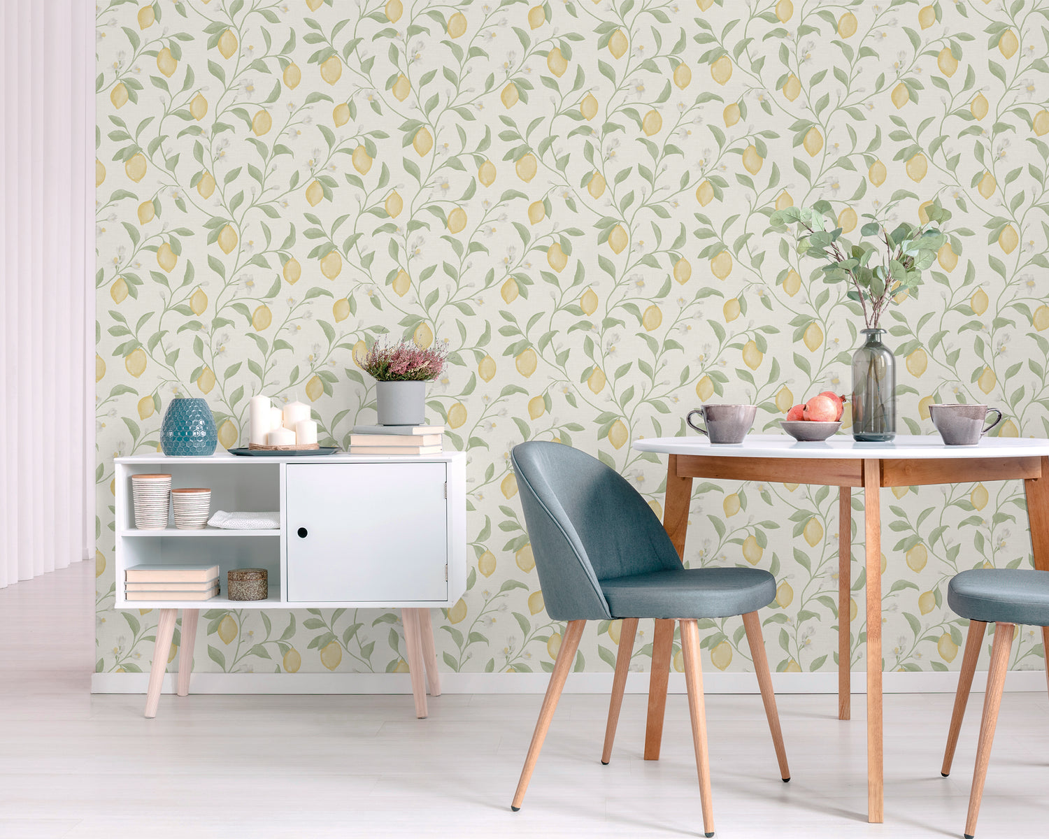 Papel Pintado limoneros