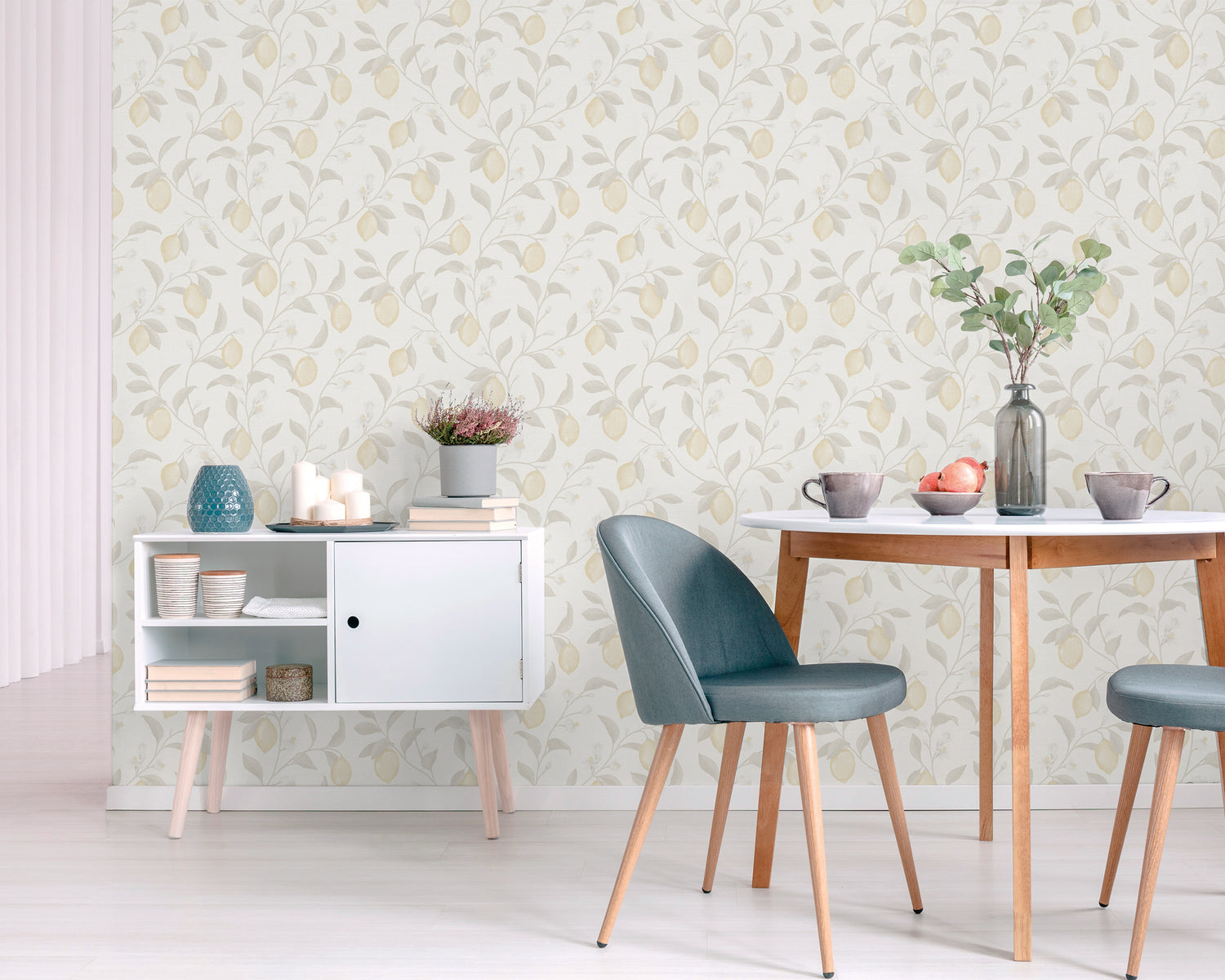 Papel Pintado limoneros