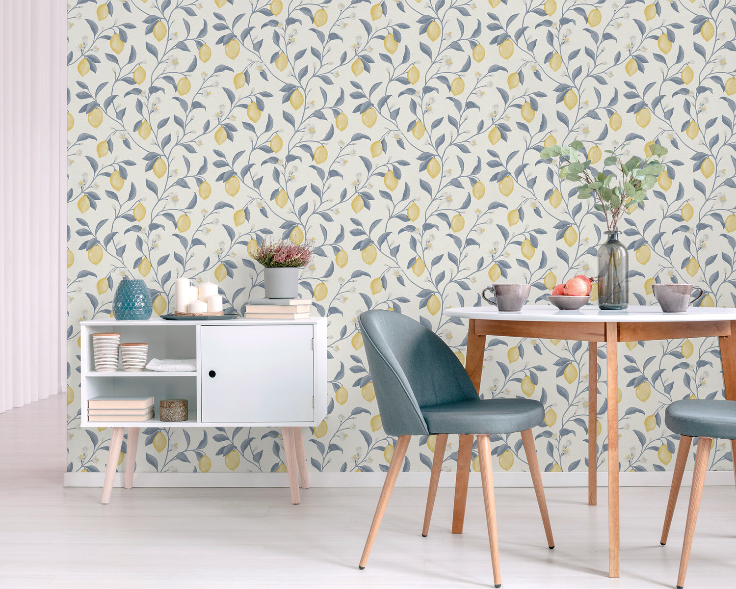 Papel Pintado limoneros
