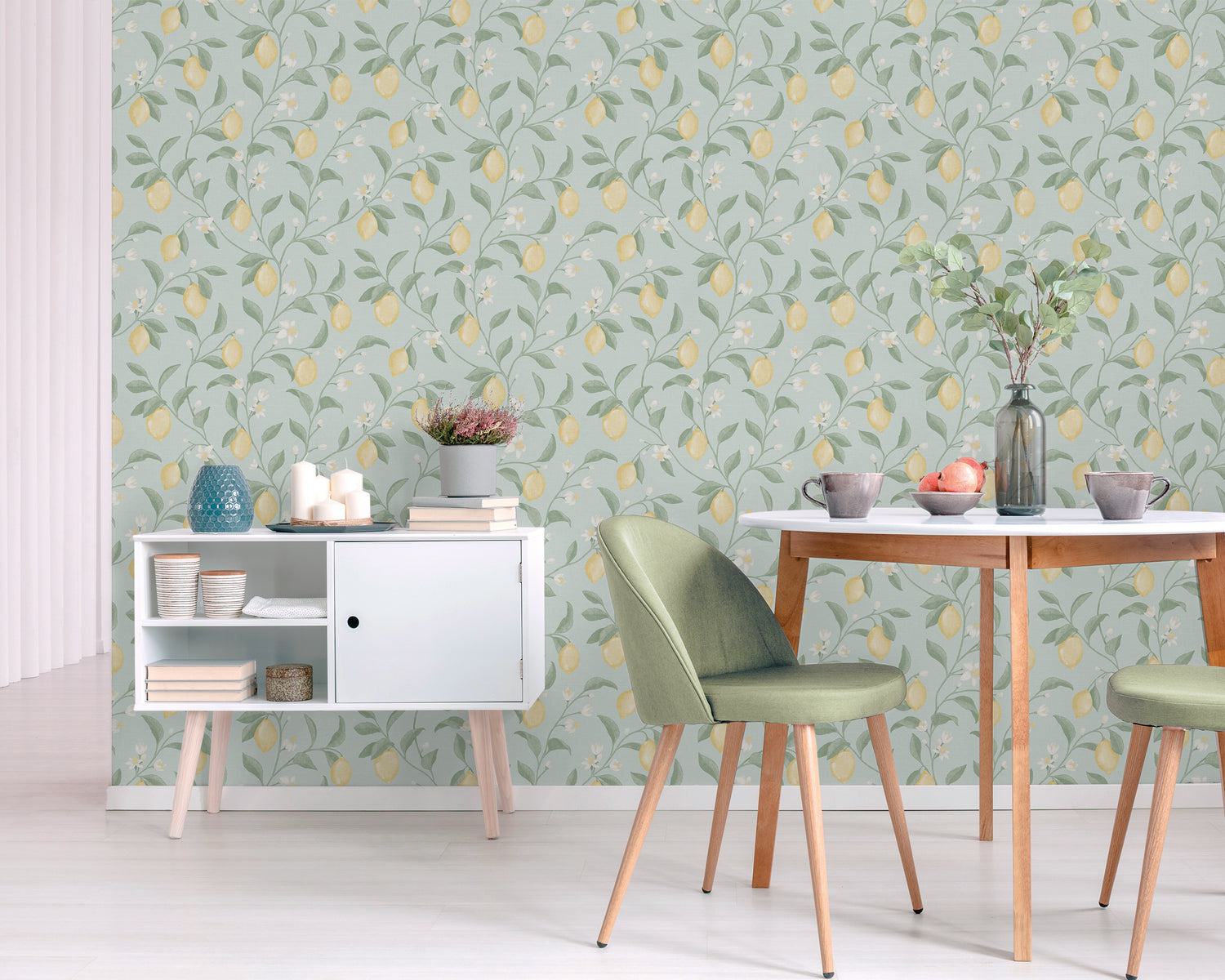 Papel Pintado limoneros