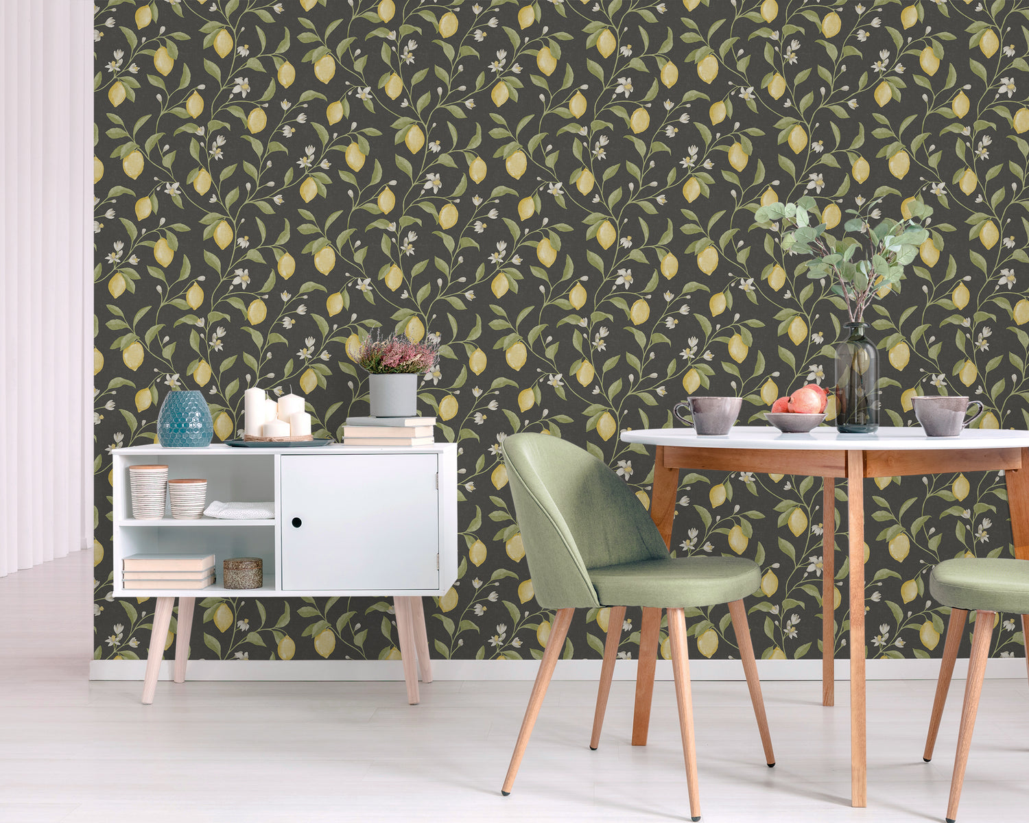 Papel Pintado limoneros