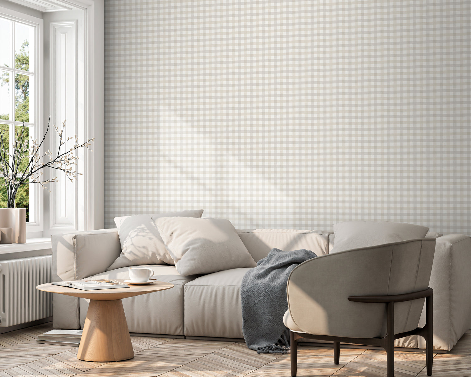 Papel Pintado Vichy