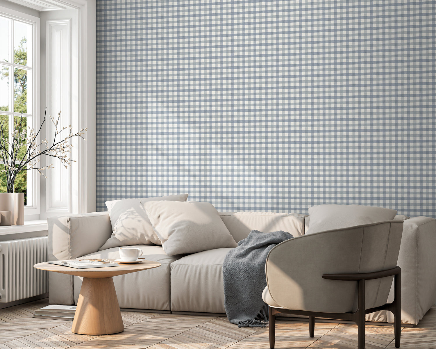 Papel Pintado Vichy