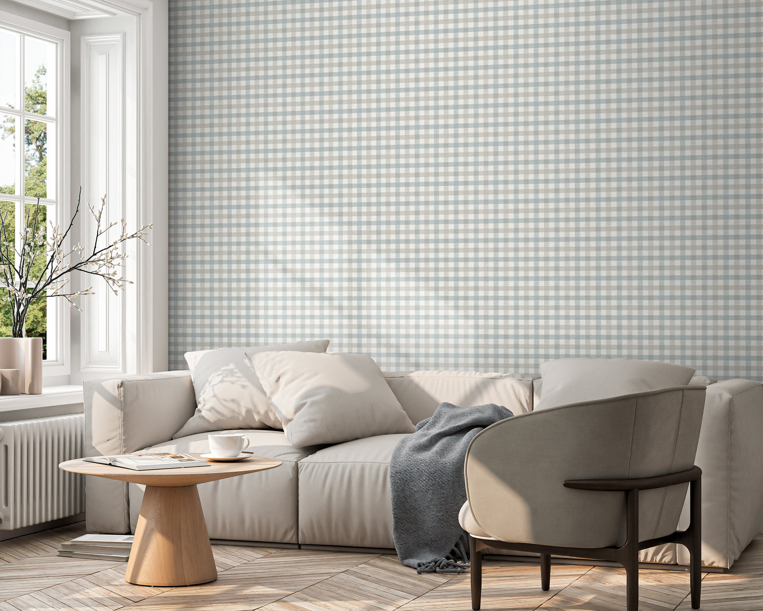 Papel Pintado Vichy