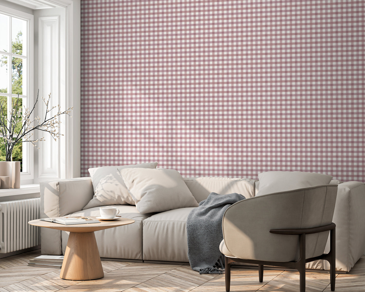 Papel Pintado Vichy