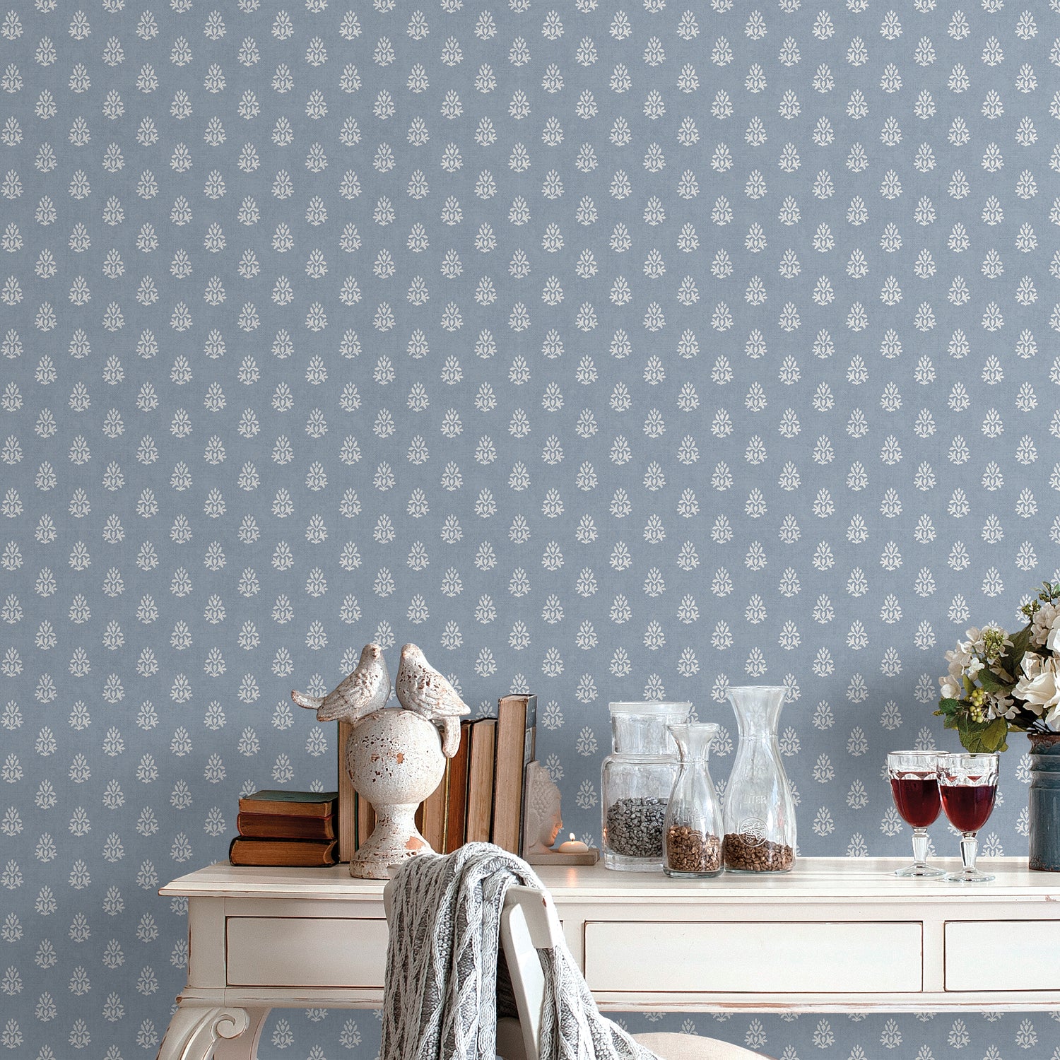 Papel Pintado de Flores