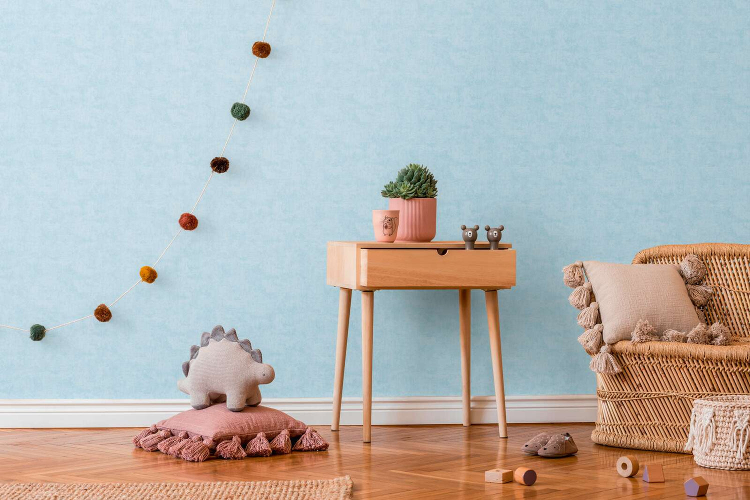 Papel Pintado Infantil Liso