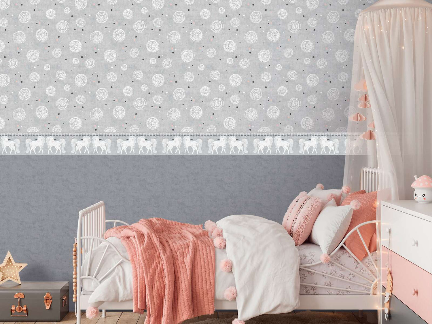 Papel Pintado Infantil Liso