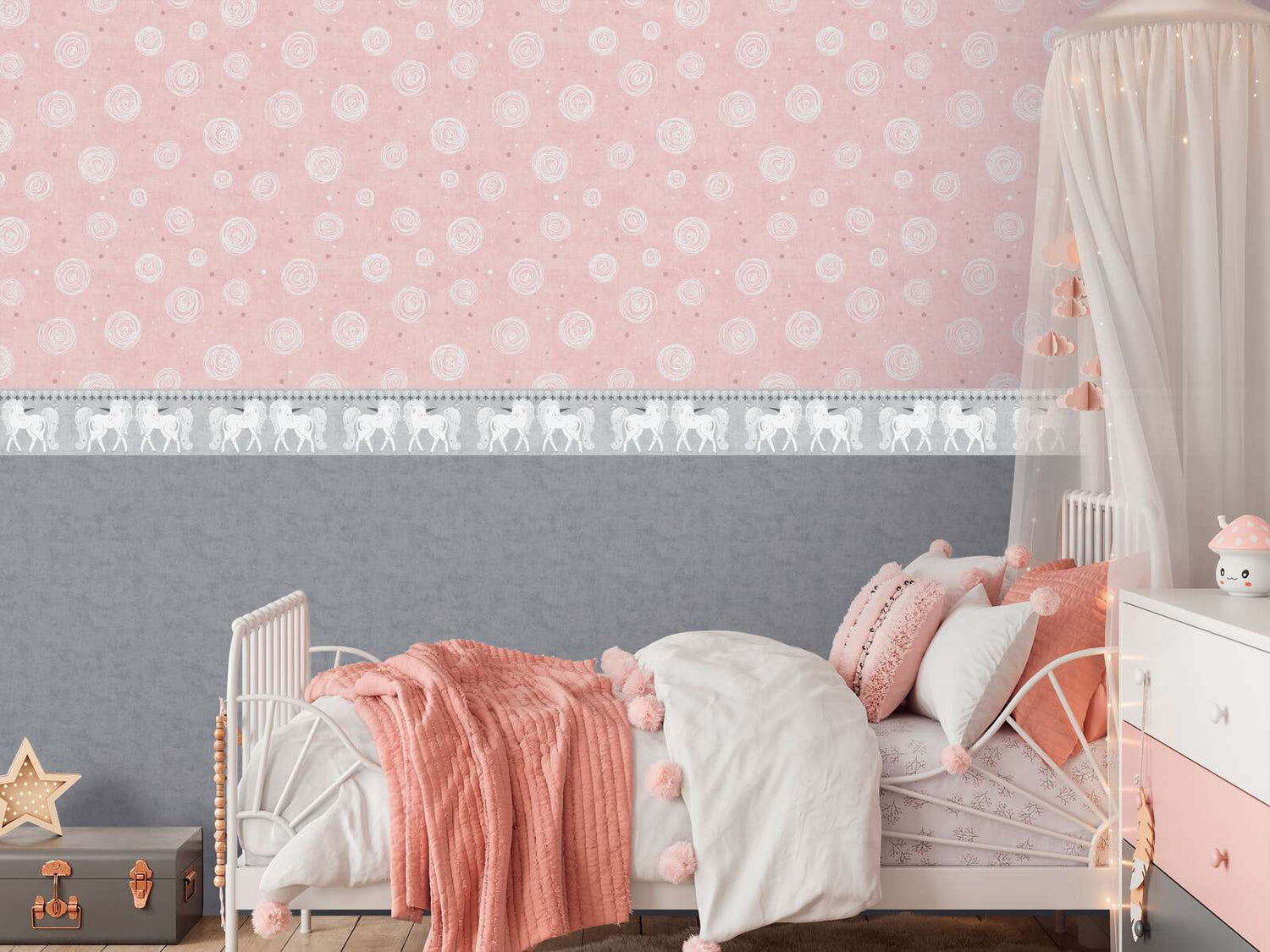 Papel Pintado Infantil Liso