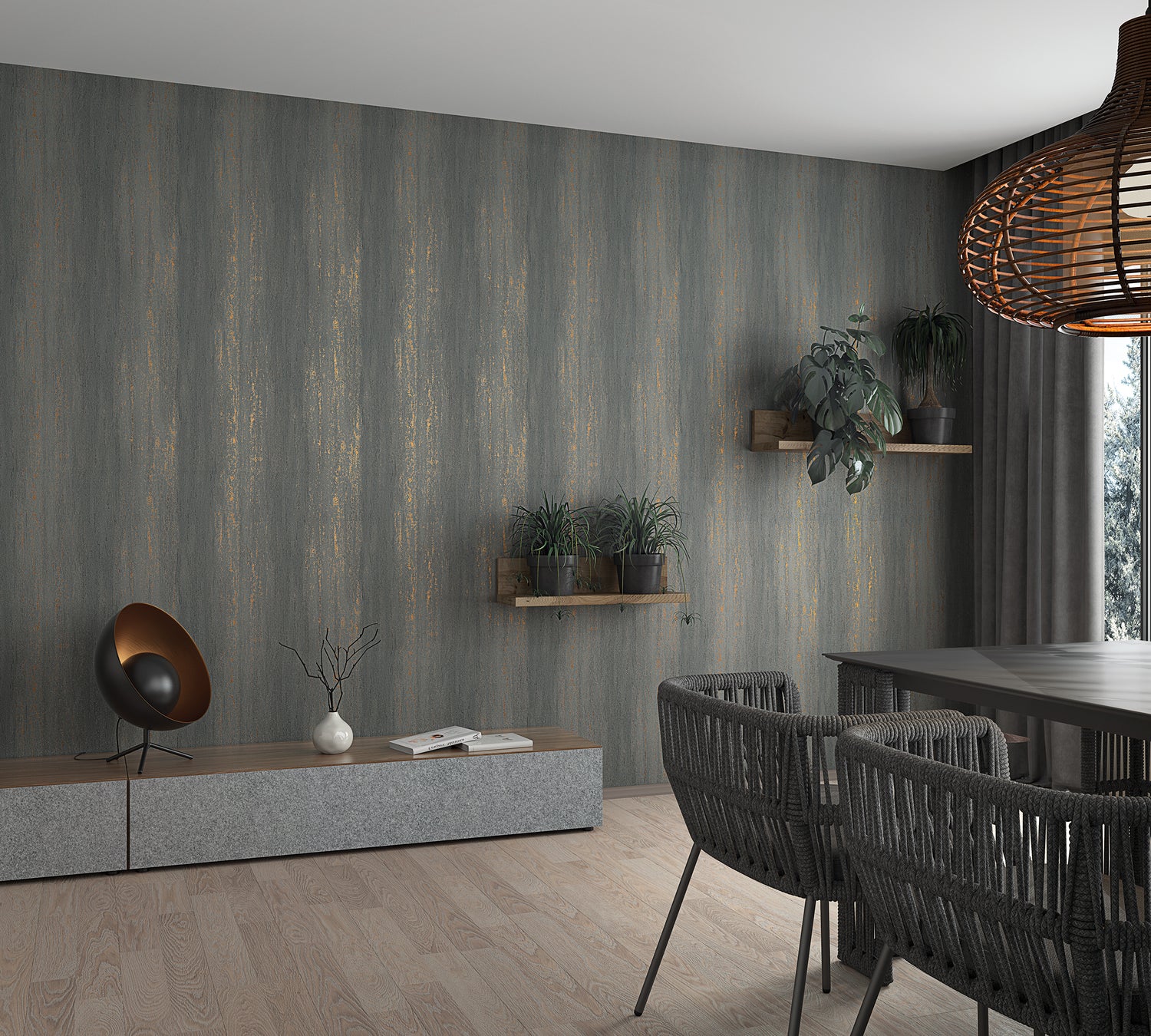 Papel  Pintado Elegante Brillo