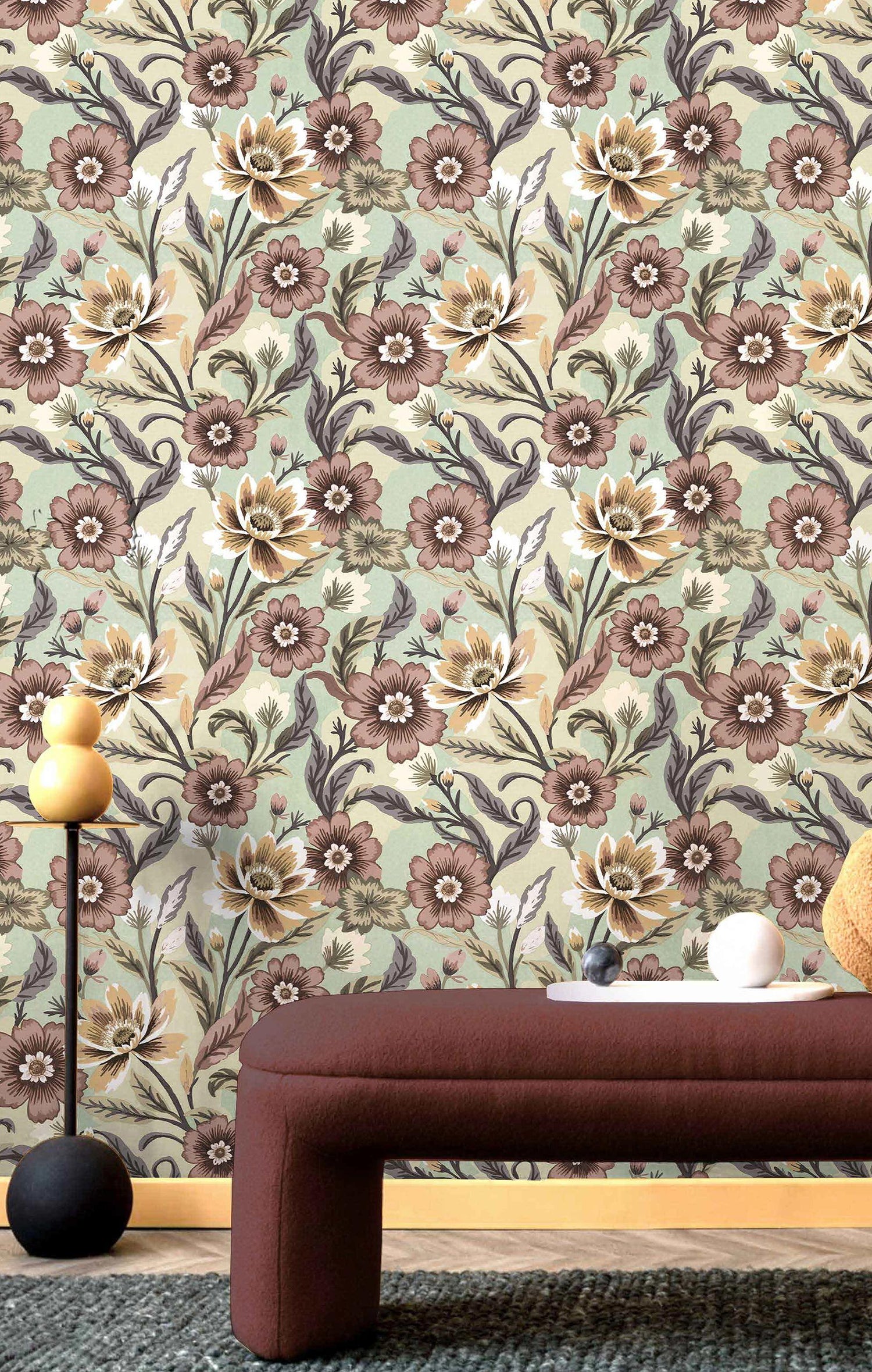 Papel Pintado Floral
