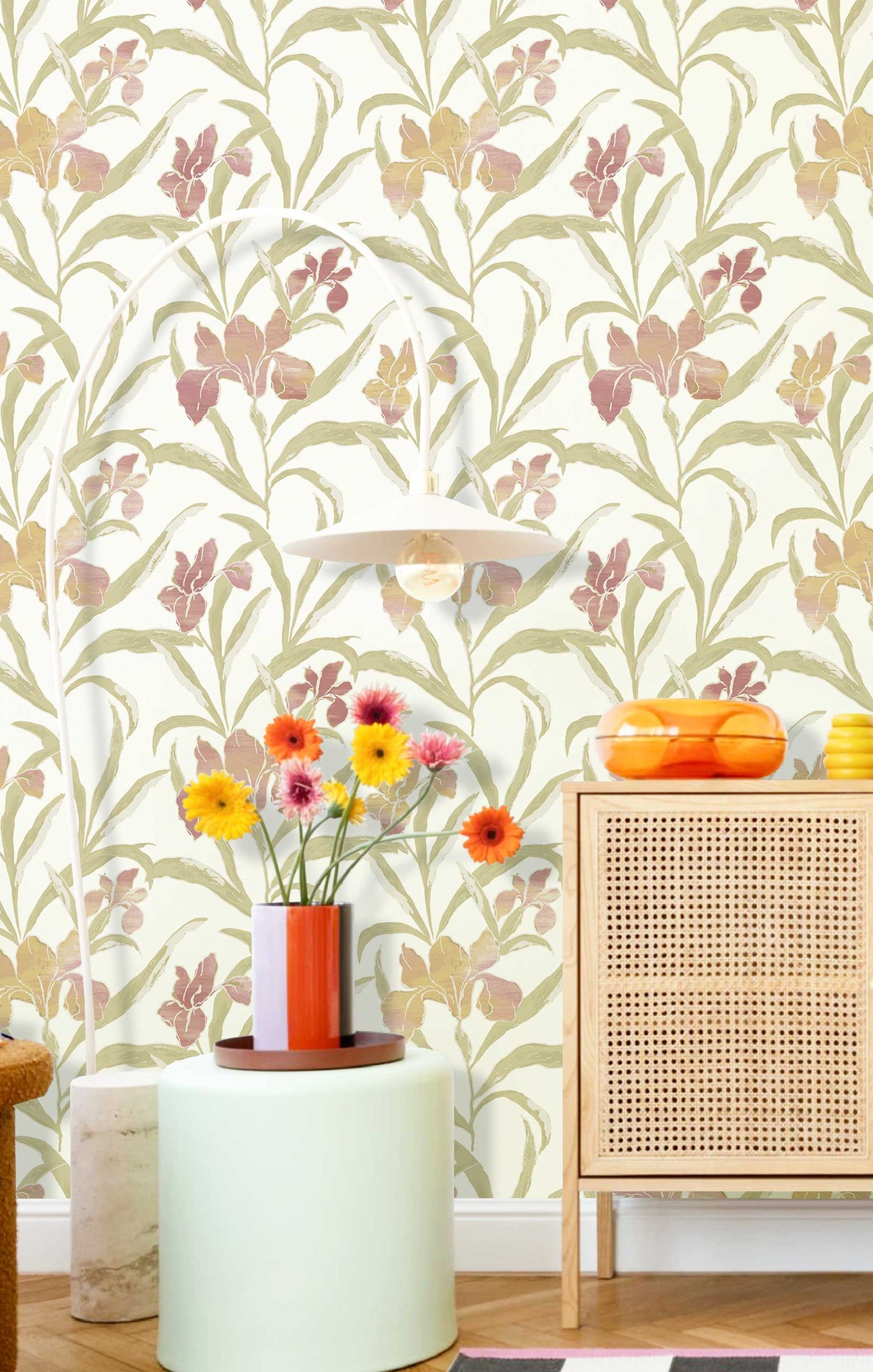 Papel Pintado Floral