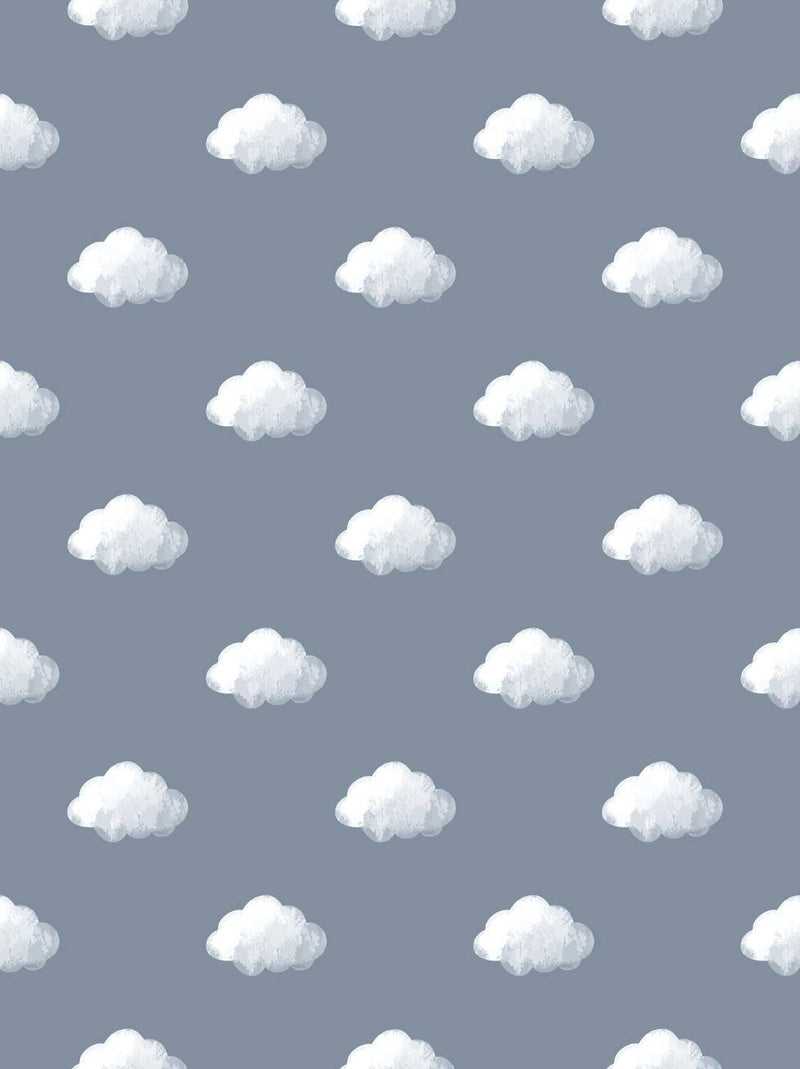 Papel Pintado Infantil Nubes