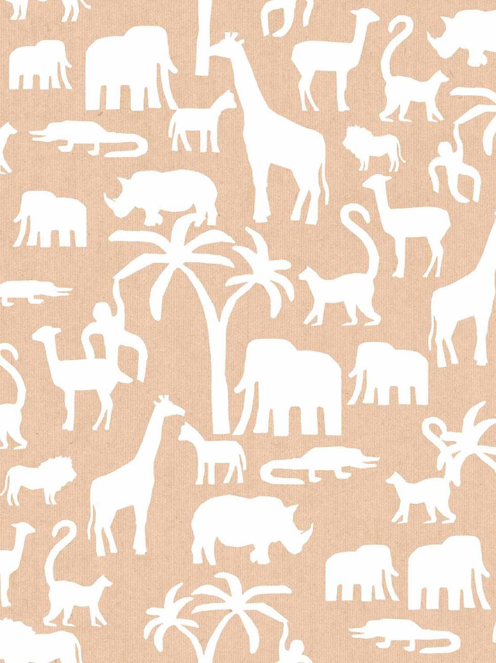 Papel Pintado Infantil Selva