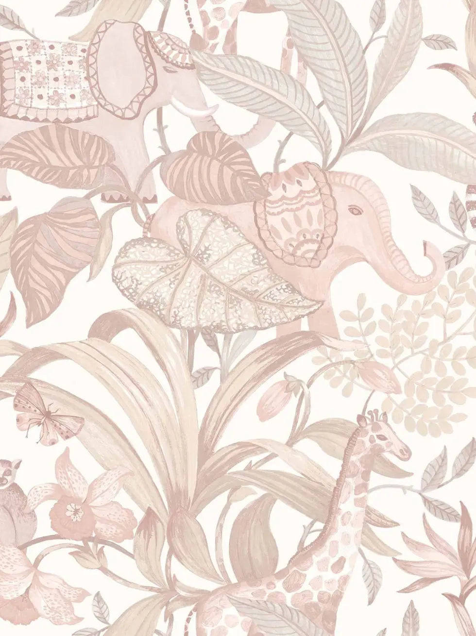 Papel Pintado Infantil Safari