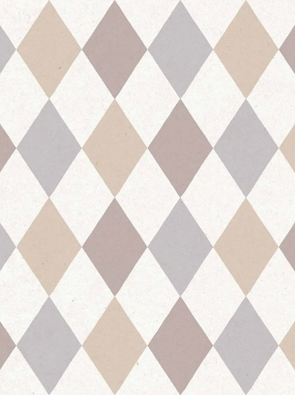 Papel Pintado Infantil Geométrico con Rombos