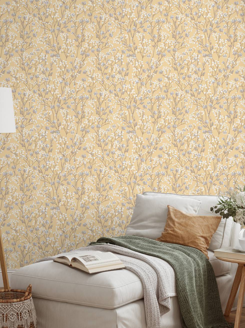 Papel Pintado Flores Silvestres