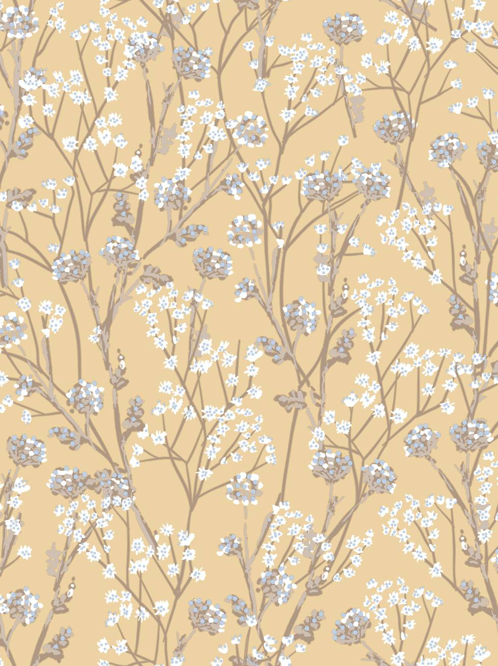 Papel Pintado Flores Silvestres