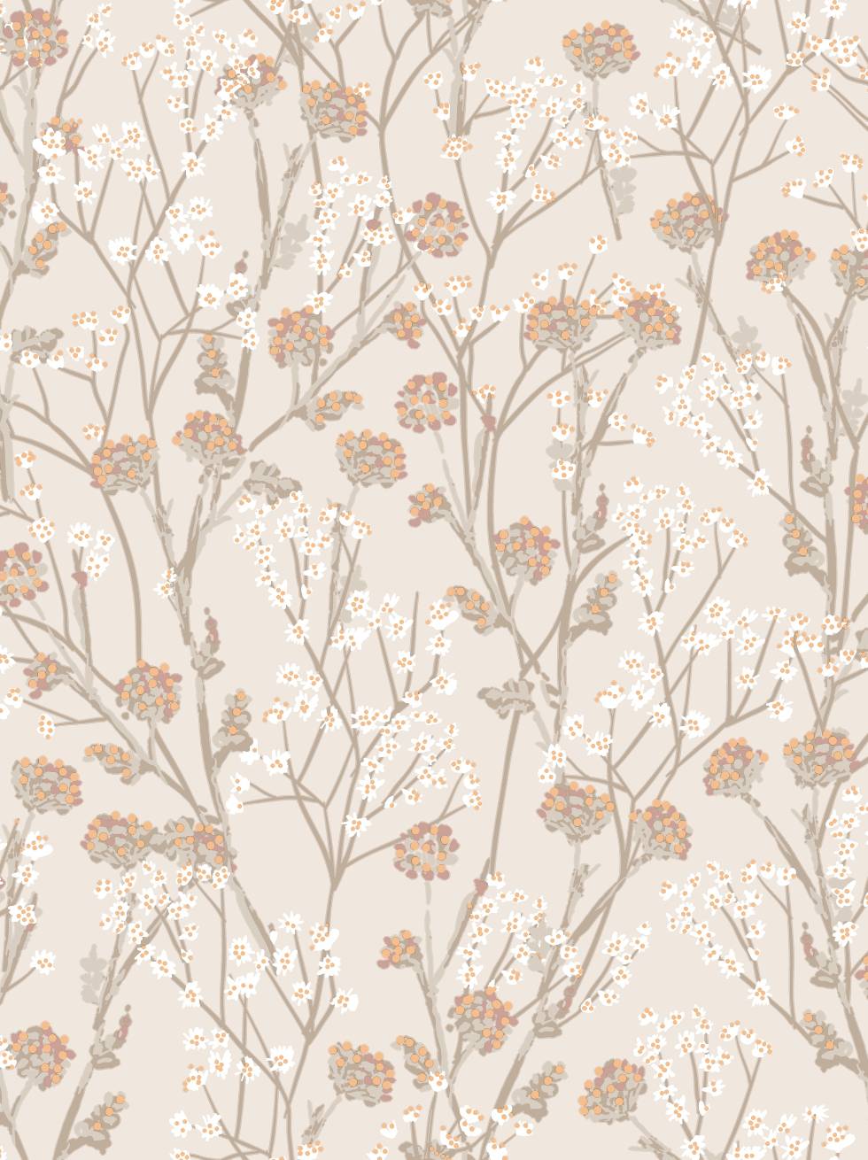 Papel Pintado Flores Silvestres