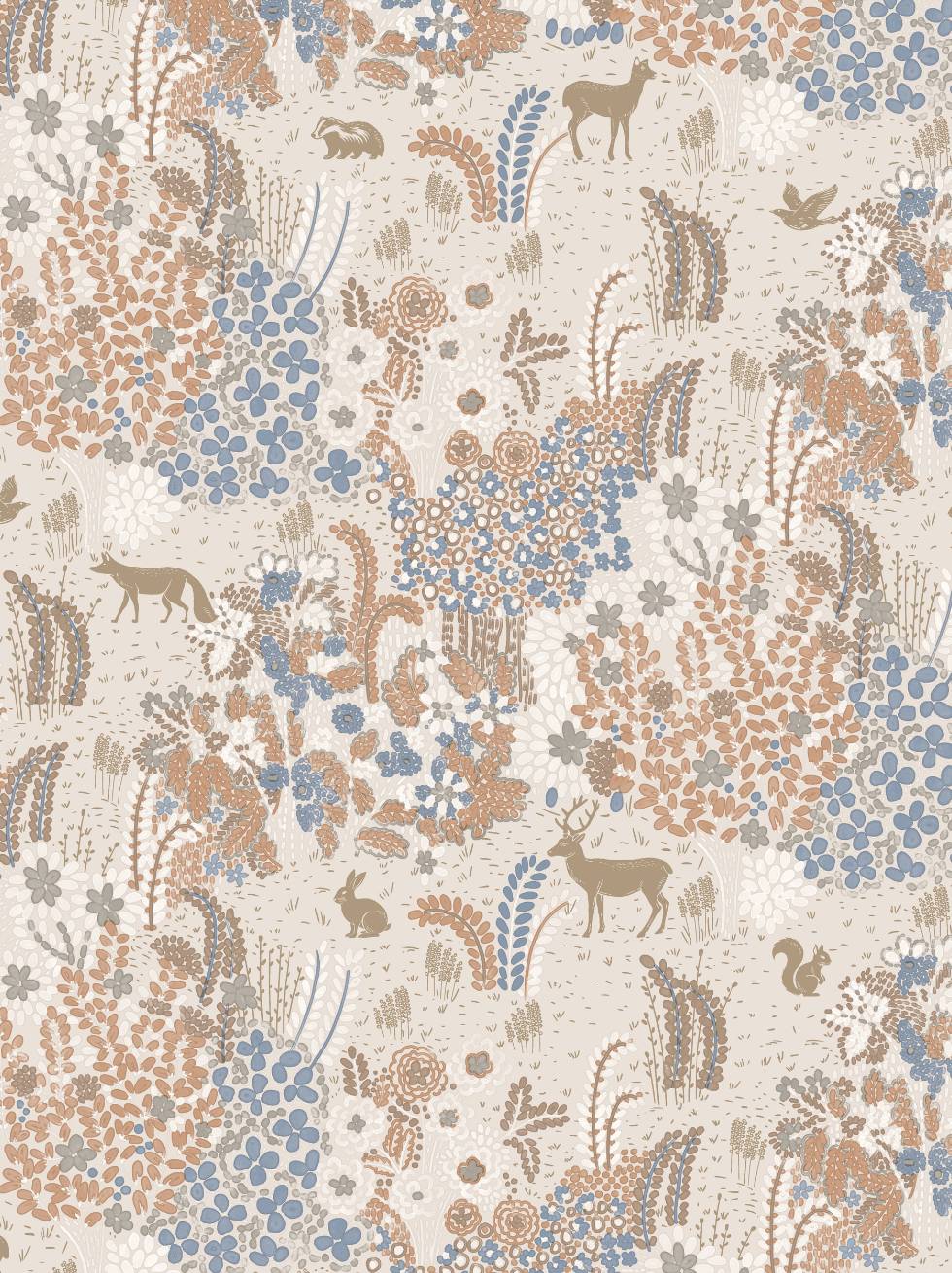 Papel Pintado Infantil Bosque Encantado