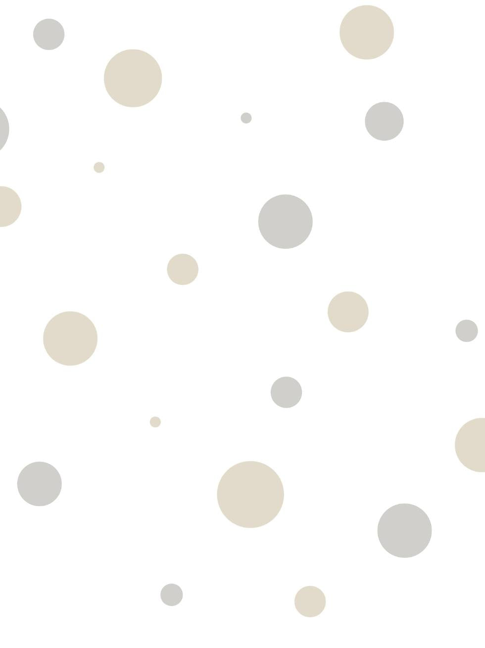 Papel Pintado Infantil con Lunares