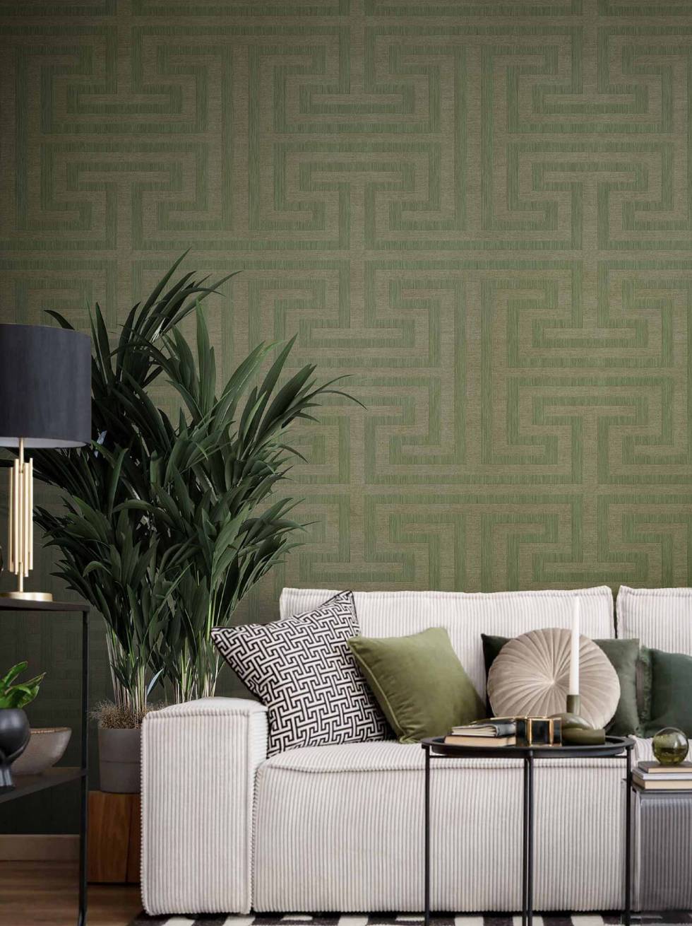 Papel Pintado Laberinto