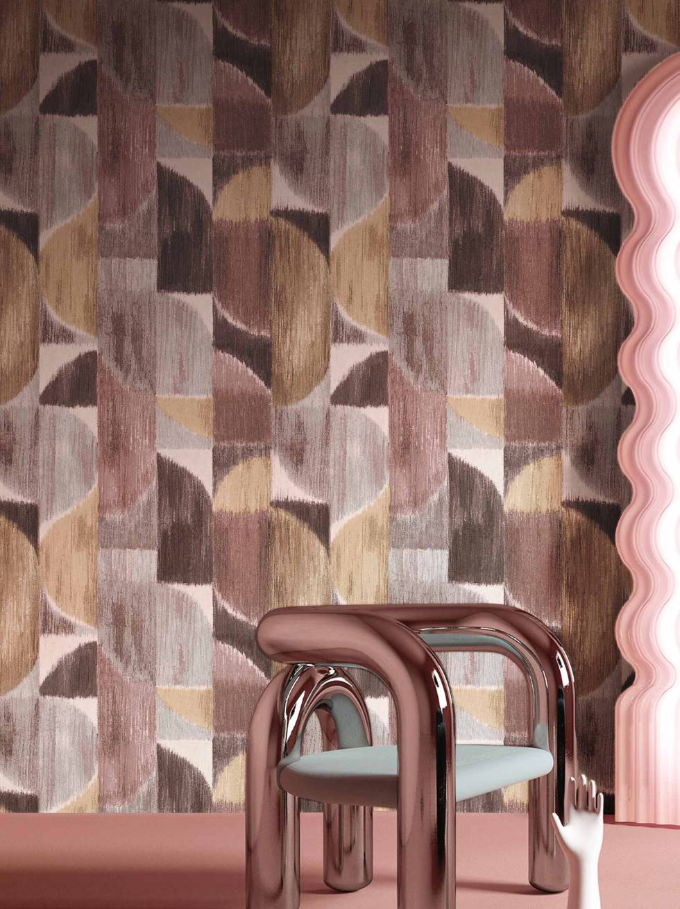 Papel Pintado Vinílico Geométrico