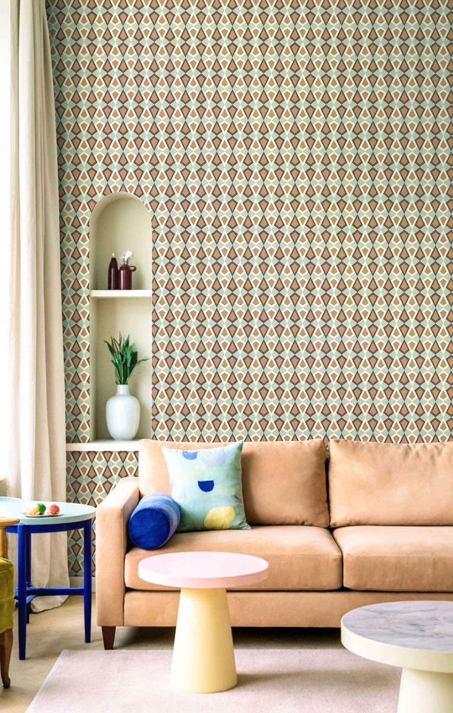 Papel Pintado Geométrico