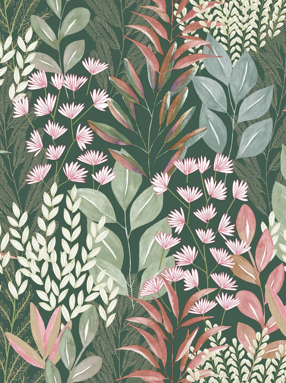 Papel pintado Garden Wall