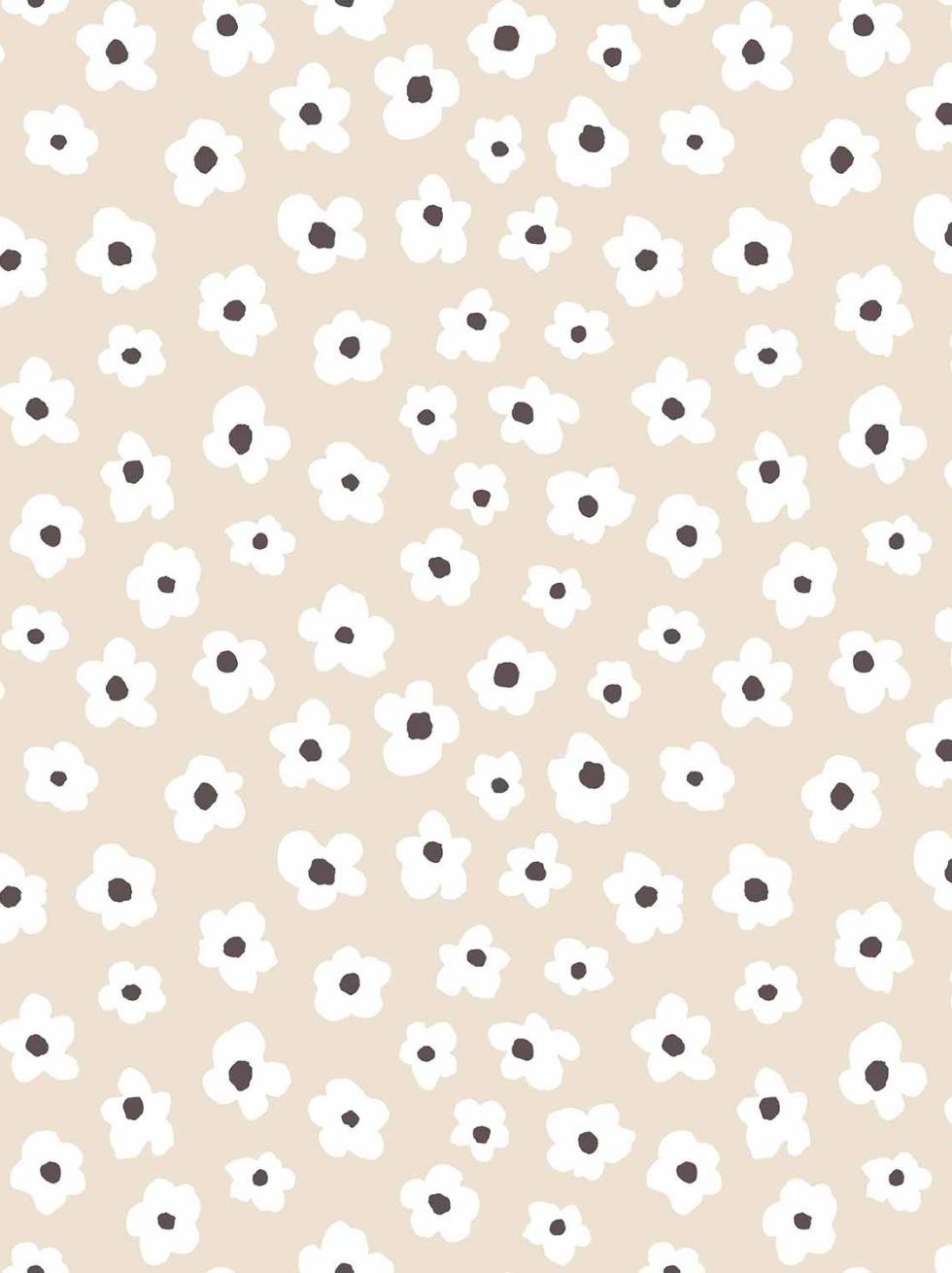 Papel Pintado Infantil con Flores