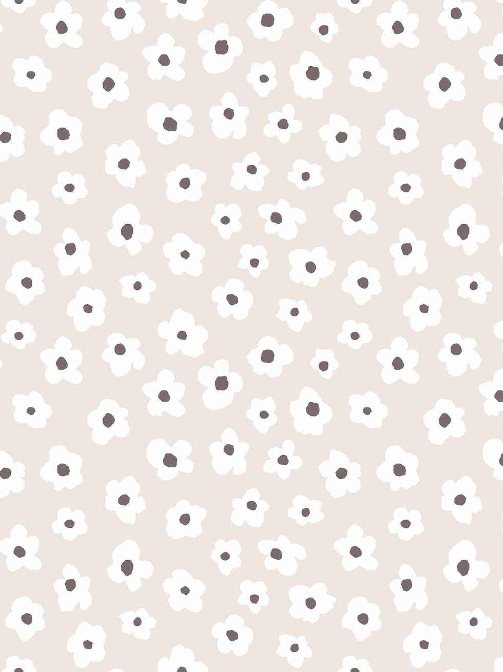 Papel Pintado Infantil con Flores